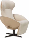 Jori Relaxsessel Daydreamer JR-7450 ltd. Edition Arctic: Arctic: Rücken Nubuk Cream, Sitzfläche Mumble 02 Gesso, Gestell Pulverbeschichtet bronze