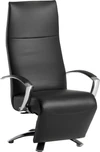 Der JR-3760 Brainbuilder Größe Medi oder Maxi Jori Relaxsessel Brainbuilder JR-3760 mit Multimove-Funktion, Leder schwarz, Kopfteil verstellbar