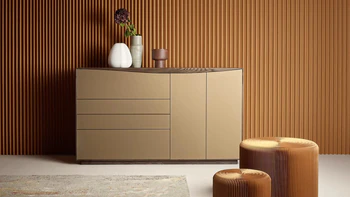 Anrei Highboard Puro Wave W40 Asteiche gebürstet verschiedene Größen - Möbelhaus H. Zeppenfeld GmbH