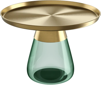 Akante Couchtisch Drop Flaschengrün Bronze Glas grau schwarz Möbel Zeppenfeld Olpe Designmöbel Sauerland