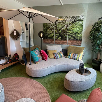 Bullfrog Design Outdoor Lounge Lagoon mit Hocker und Sonnenschirm - Möbelhaus H. Zeppenfeld GmbH