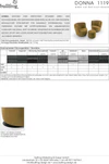 Bullfrog Donna 1119 – Schaukelsessel & Drehsessel | 360° drehbar, legere Polsterung, Gestell schwarz - Möbelhaus H. Zeppenfeld GmbH