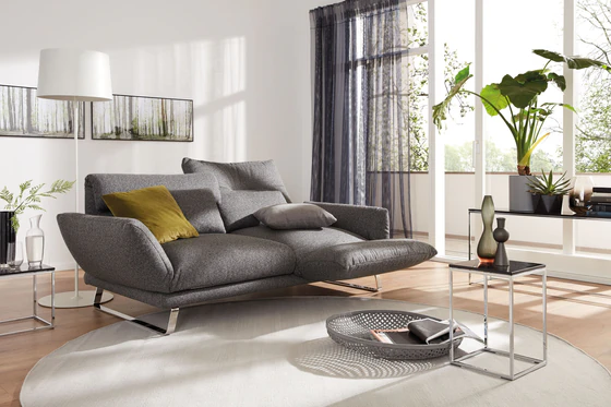 IP Design Clou – Relaxposition mit verlängerter Sitztiefe Gesamttiefe max. 165 cm