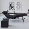 IPDesign Daybed Campus (Deluxe) & Zubehör – Leder Galaxy schwarz, glatt oder Steppung - Möbelhaus H. Zeppenfeld GmbH