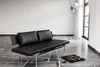 IPDesign Daybed Campus (Deluxe) & Zubehör – Leder Galaxy schwarz, glatt oder Steppung - Möbelhaus H. Zeppenfeld GmbH