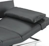 IPDesign Daybed Campus (Deluxe) & Zubehör – Leder Galaxy schwarz, glatt oder Steppung - Möbelhaus H. Zeppenfeld GmbH