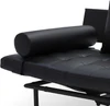 IPDesign Daybed Campus (Deluxe) & Zubehör – Leder Galaxy schwarz, glatt oder Steppung - Möbelhaus H. Zeppenfeld GmbH