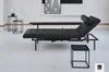 IPDesign Daybed Campus (Deluxe) & Zubehör – Leder Galaxy schwarz, glatt oder Steppung - Möbelhaus H. Zeppenfeld GmbH