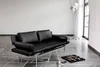 IPDesign Daybed Campus (Deluxe) & Zubehör – Leder Galaxy schwarz, glatt oder Steppung - Möbelhaus H. Zeppenfeld GmbH