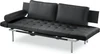 IPDesign Daybed Campus (Deluxe) & Zubehör – Leder Galaxy schwarz, glatt oder Steppung - Möbelhaus H. Zeppenfeld GmbH