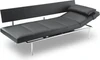 IPDesign Daybed Campus (Deluxe) & Zubehör – Leder Galaxy schwarz, glatt oder Steppung - Möbelhaus H. Zeppenfeld GmbH