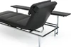 Daybed, Relaxliege Campus von IP Design, Leder schwarz