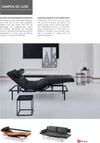 IPDesign Daybed Campus (Deluxe) & Zubehör – Leder Galaxy schwarz, glatt oder Steppung - Möbelhaus H. Zeppenfeld GmbH