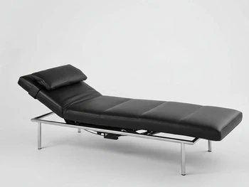 IPDesign Daybed Campus (Deluxe) & Zubehör – Leder Galaxy schwarz, glatt oder Steppung - Möbelhaus H. Zeppenfeld GmbH