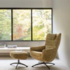 Schwarzes Metallgestell des JORI Griffon Sessels – modernes, stabiles Design