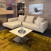 JORI Longueville Landscape Sofa als Abverkaufsstück im Neuzustand mit Longchair links und Stoff Axil 001 bei Möbel Zeppenfeld in Olpe