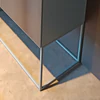 Modernes Kettnaker CASE Highboard als Ausstellungsstück mit graublauem Rahmen